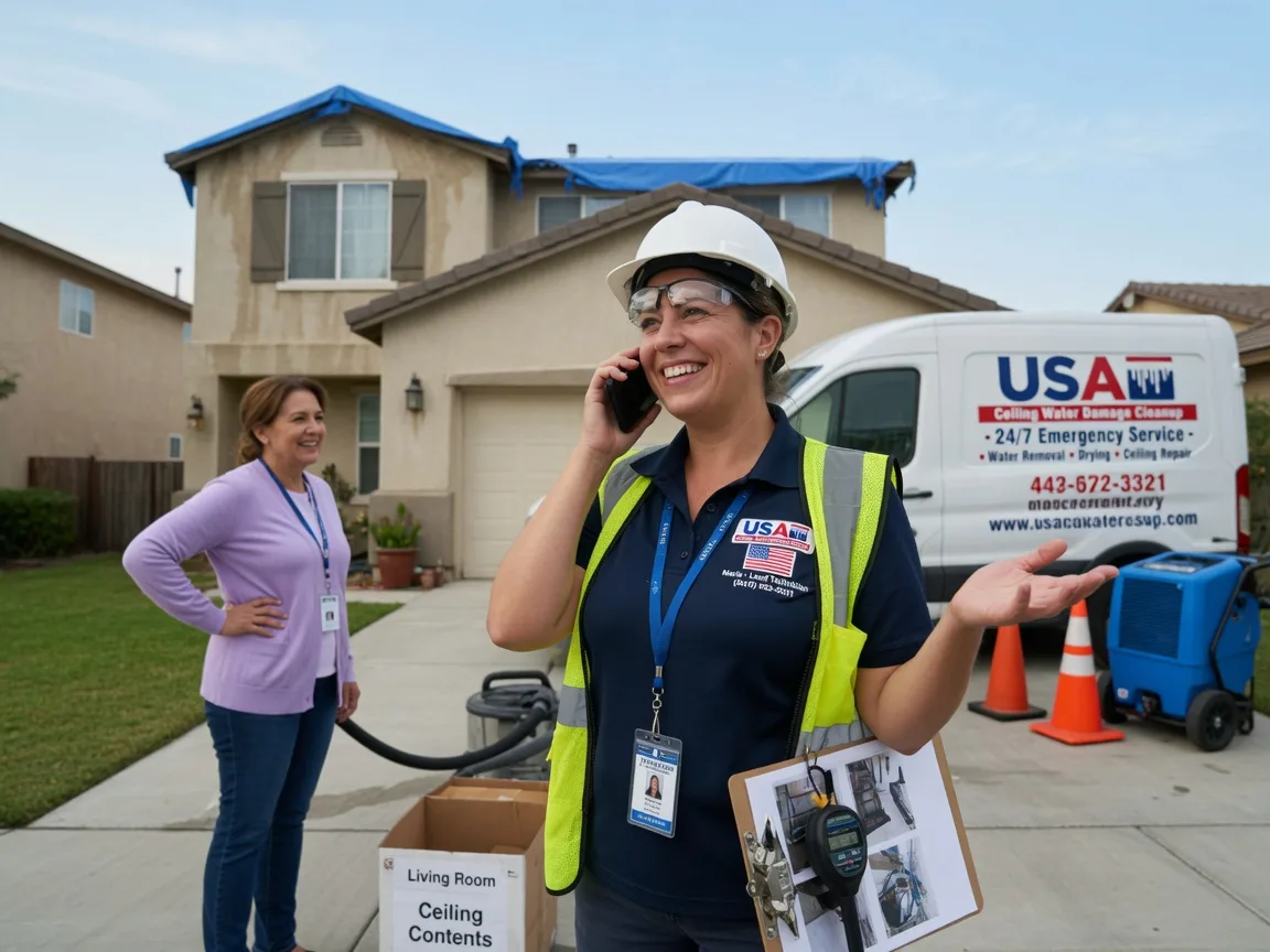 Ceiling Water Damage Restoration Mount Laurel, NJ FAQs